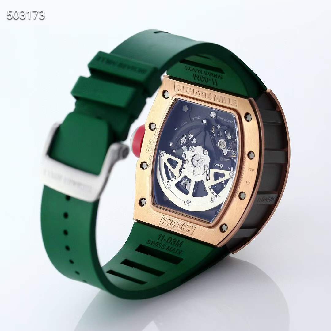 리차드밀 2023 RM011 FM 그린스트랩 시계 워치